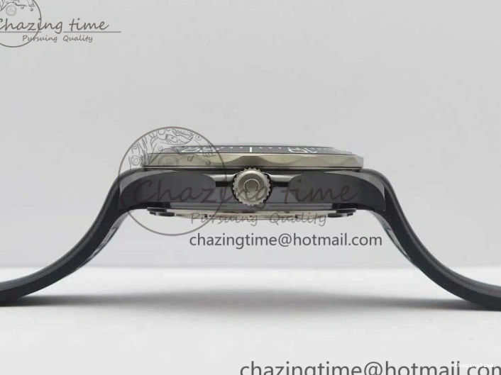 0130 Seamaster Diver 300M Real Ceramic Case VSF 1:1 Best Edition on Black Rubber Strap A8806 (Free Nato) SunProtective 7935